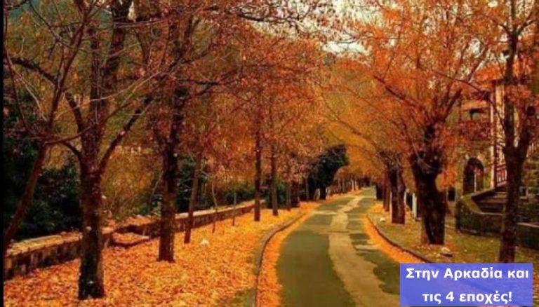 Στην Αρκαδία και τις 4 εποχές! Ένας κοντινός παράδεισος.