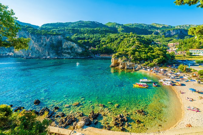 palaiokastritsa beach corfu